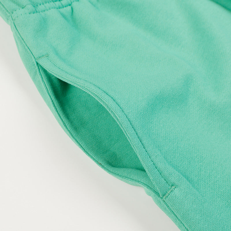 Fear of God Season 9 Multi-Line Letter Print Shorts – Mint Green / Ink Black