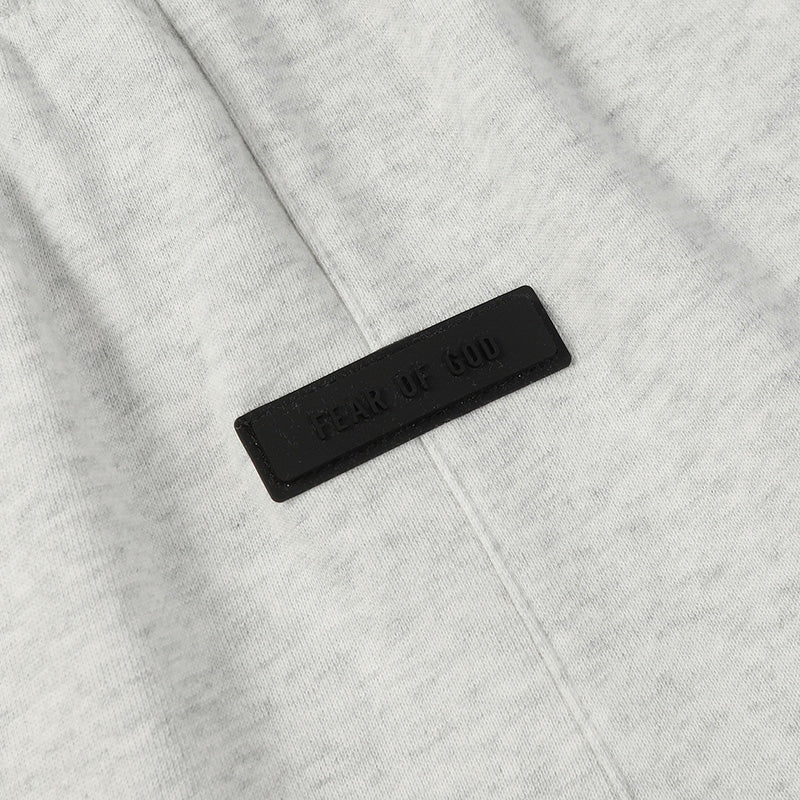 Fear of God x Adidas 3D Rubber Three-Bar Shorts – Grey / Black / White