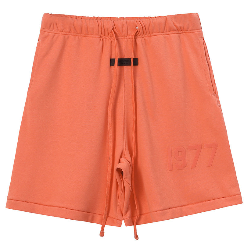 Fear of God 1977 Digital Print Shorts – Coral Red / Olive