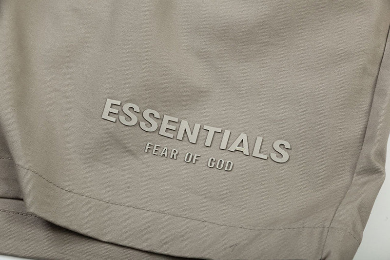 Fear of God Multi-Thread Flocking Letter Shorts