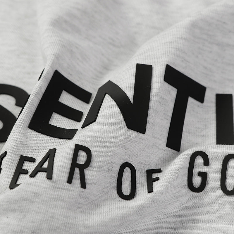 Fear of God x Adidas 3D Rubber Three-Bar T-Shirt – Black / White / Grey