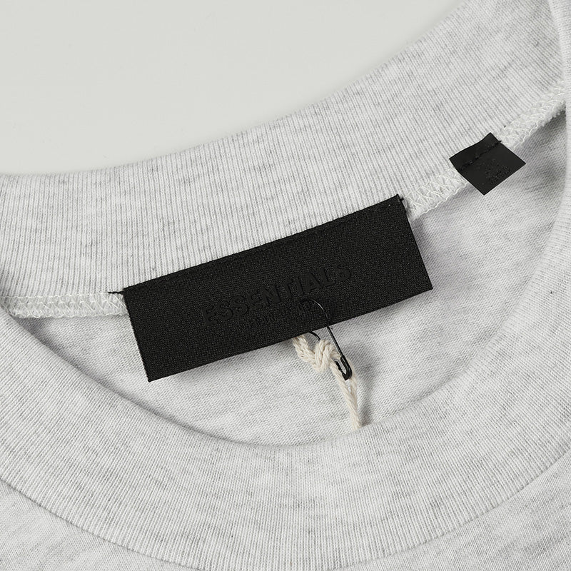 Fear of God x Adidas 3D Rubber Three-Bar T-Shirt – Black / White / Grey