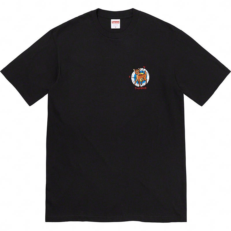 Supreme 22SS Deer T-Shirt – Black & White