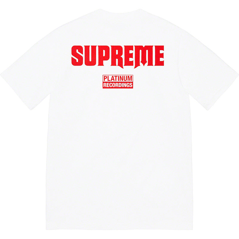 Supreme SS22 Still Talking T-Shirt — Black / White