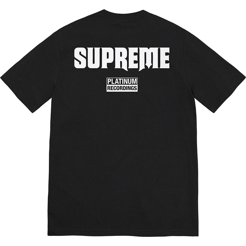 Supreme SS22 Still Talking T-Shirt — Black / White
