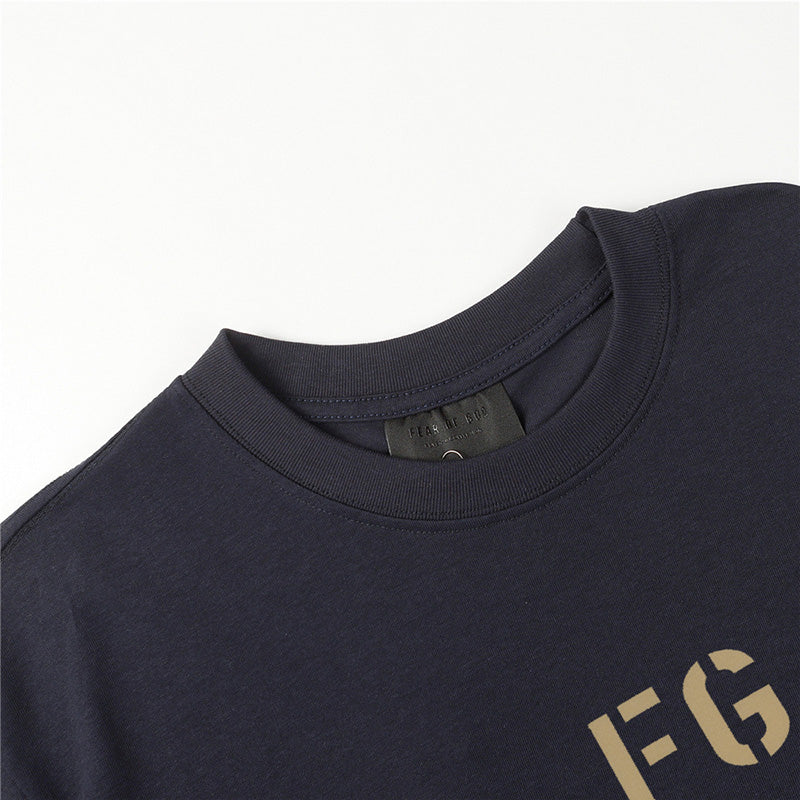 Fear of God Short Sleeve FG 3M Tee – Black / Apricot / Red / Royal Blue
