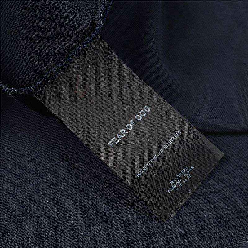 Fear of God Short Sleeve FG 3M Tee – Black / Apricot / Red / Royal Blue