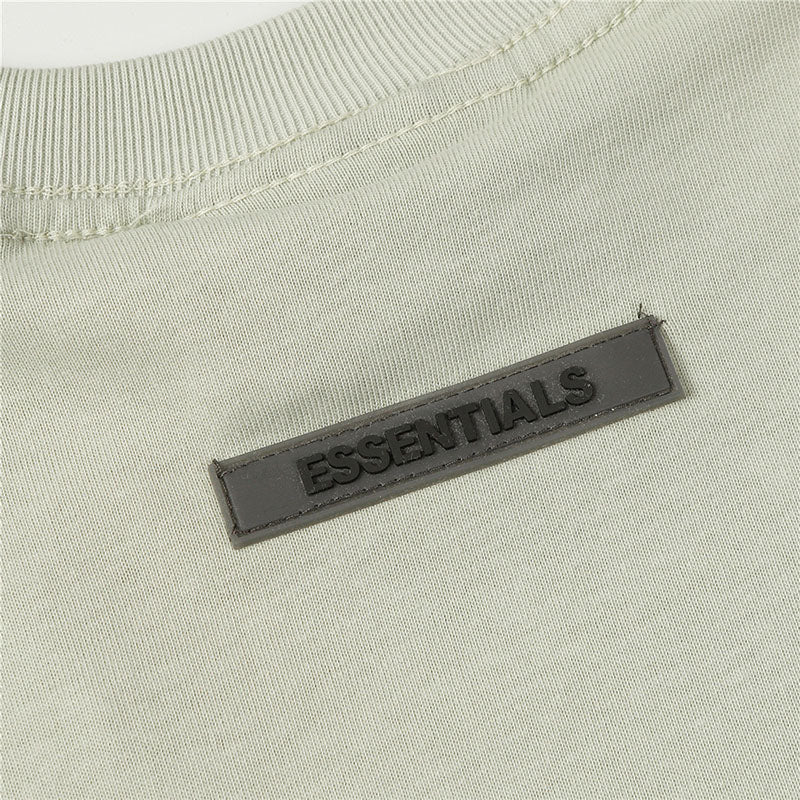 Fear of God Essentials Boxy Photo T-Shirt – White / Black / Apricot / Matcha