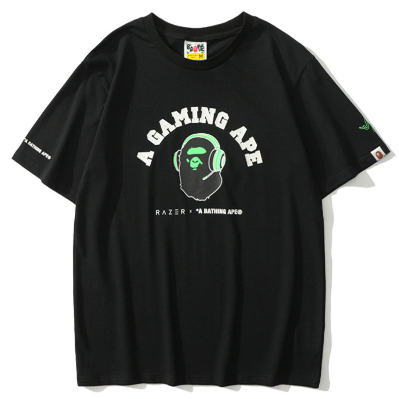 BAPE x Razer A Bathing Ape Tee – 100% Cotton Streetwear