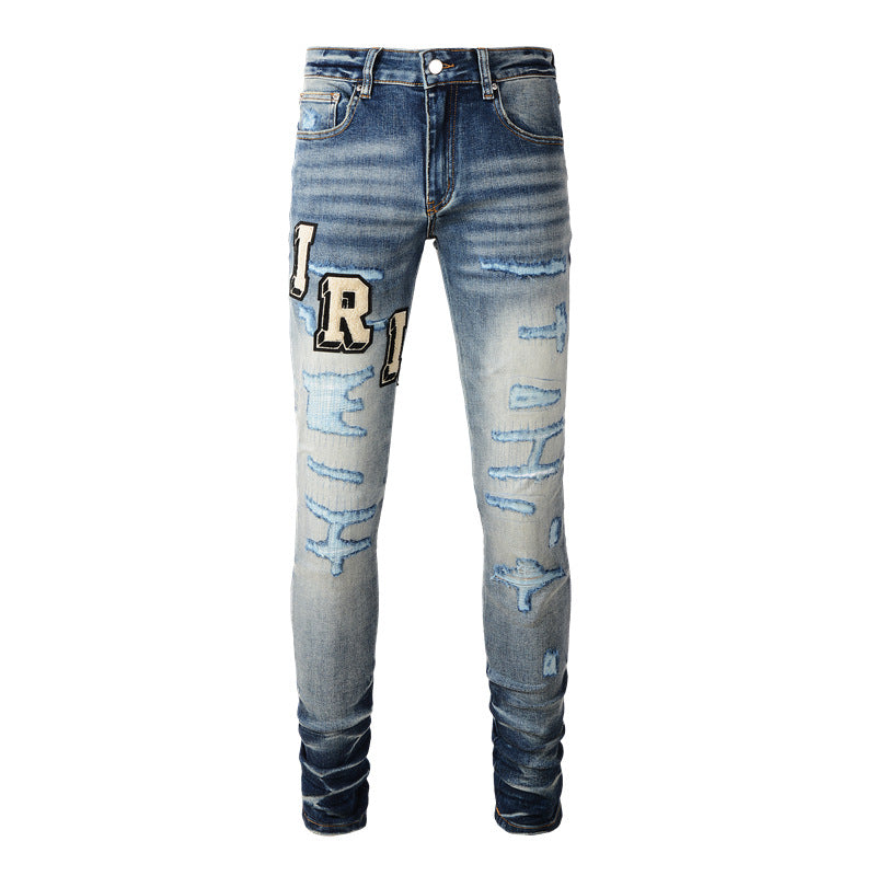 AMIRI Destroyed Slim Jeans – Distressed Denim