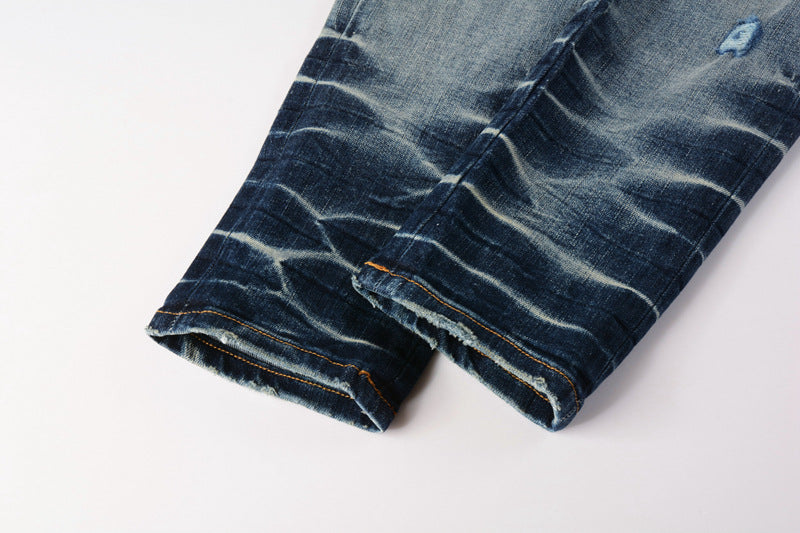 AMIRI Destroyed Slim Jeans – Distressed Denim