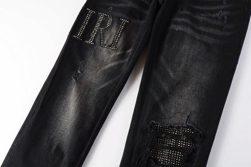 AMIRI Destroyed Slim Jeans – Distressed Denim