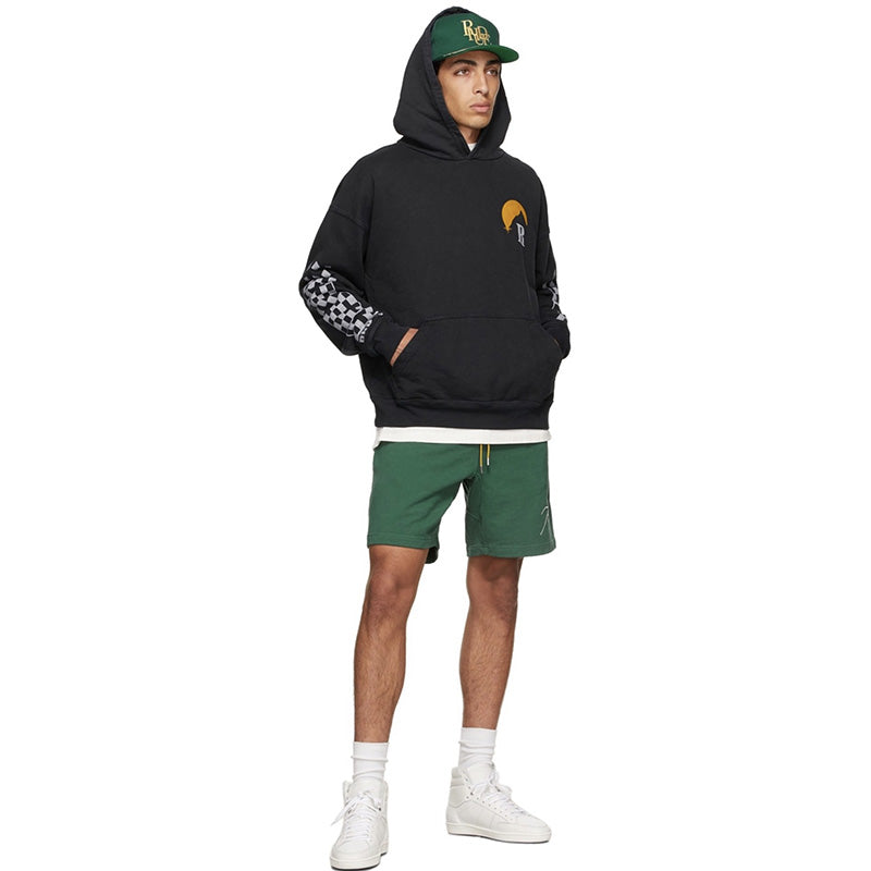 RHUDE Embroidery Logo Shorts – Green