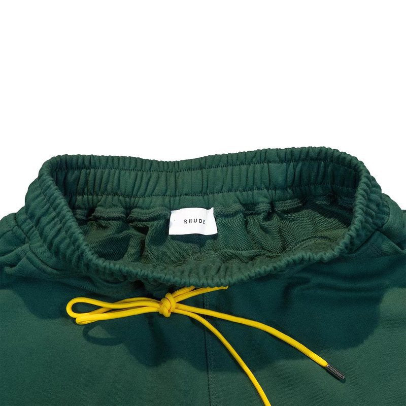 RHUDE Embroidery Logo Shorts – Green
