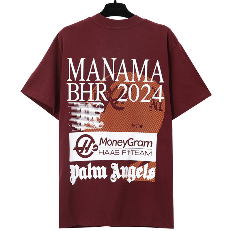 Palm Angels x Haas Racing Club T-Shirt – 100% Cotton