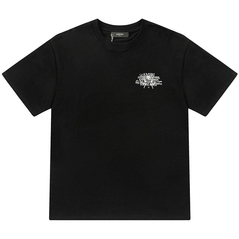 AMIRI Round Neck Street Style Cotton T-Shirt