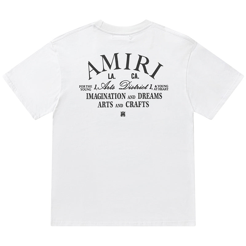 AMIRI Logo-Print Cotton T-Shirt