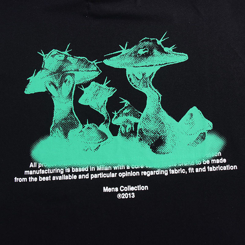 Off-White Mushroom Graphic T-Shirt