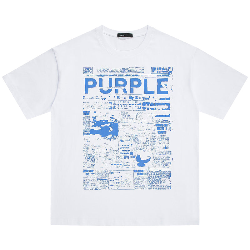 Purple Brand T-Shirt – White
