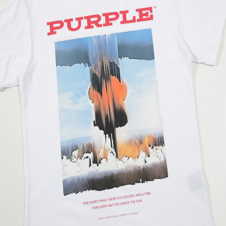 Purple Brand White T-Shirt