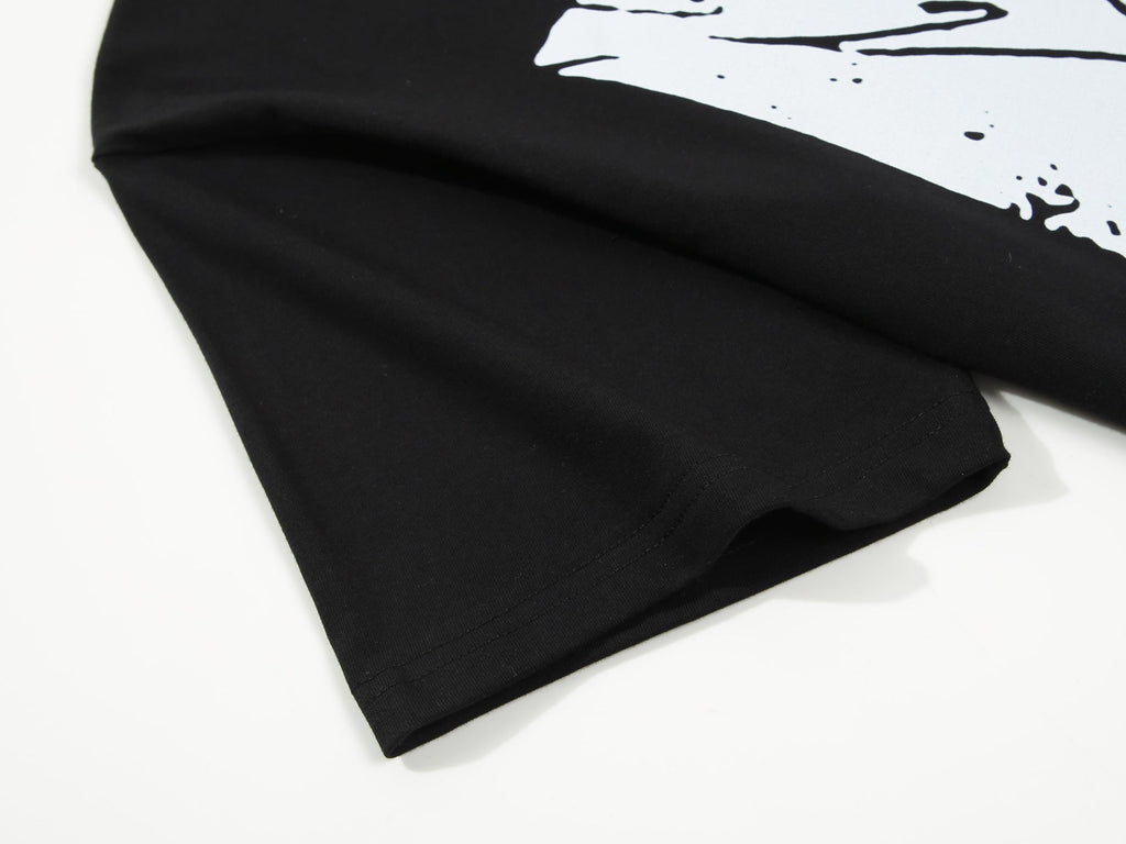 Purple Brand Black Logo T-Shirt