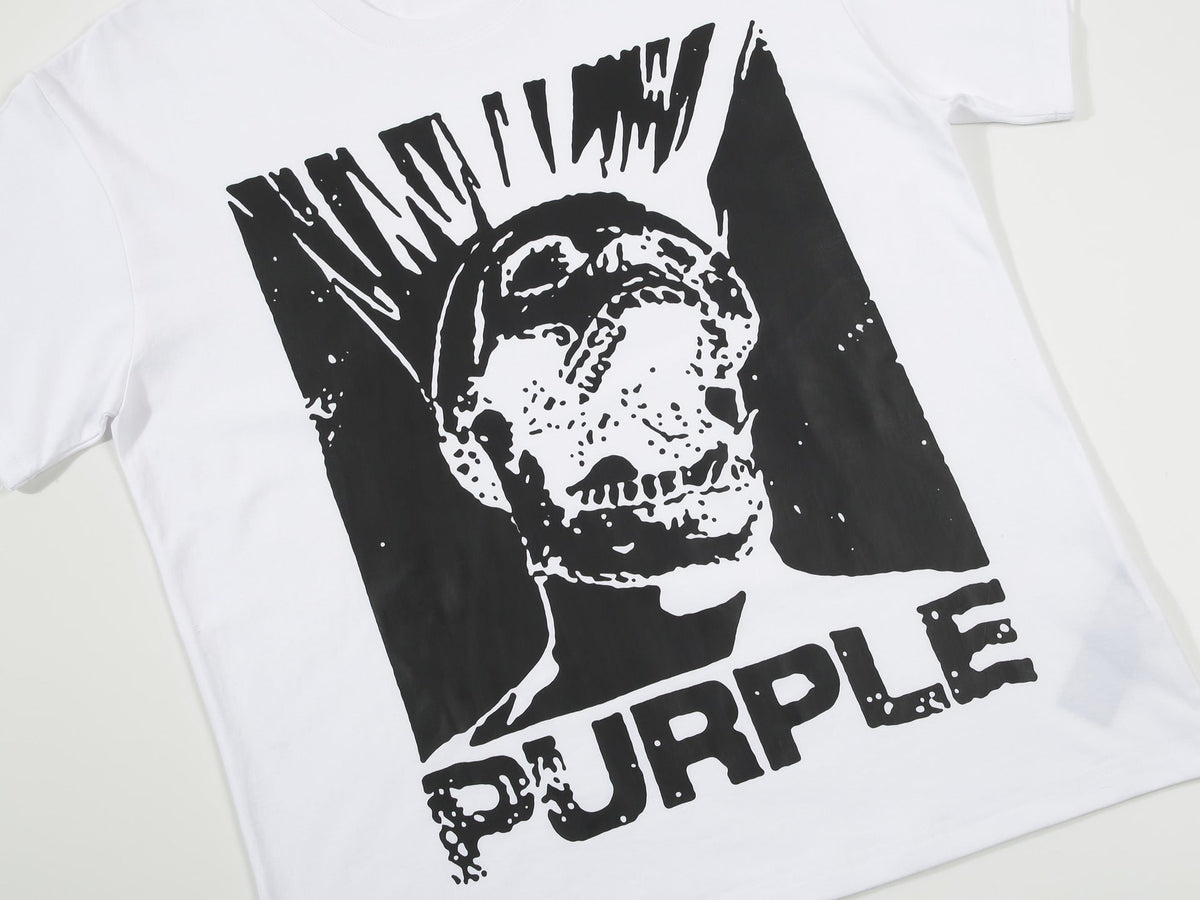 Purple Brand White Essential T-Shirt II