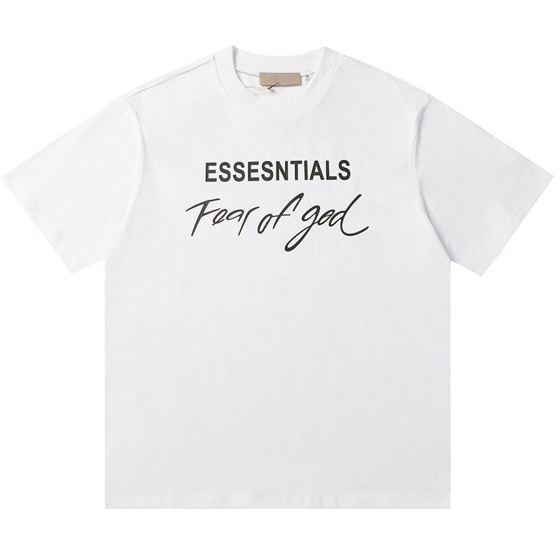 Fear of God Essentials T-Shirt – Black / White