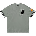 Fear of God Mesh Away Baseball Short Sleeve Jersey – Grey / Black