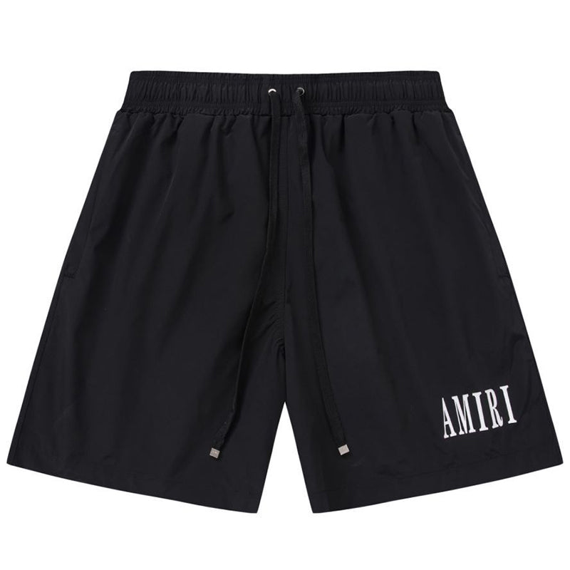 AMIRI Logo-Print Swim Shorts