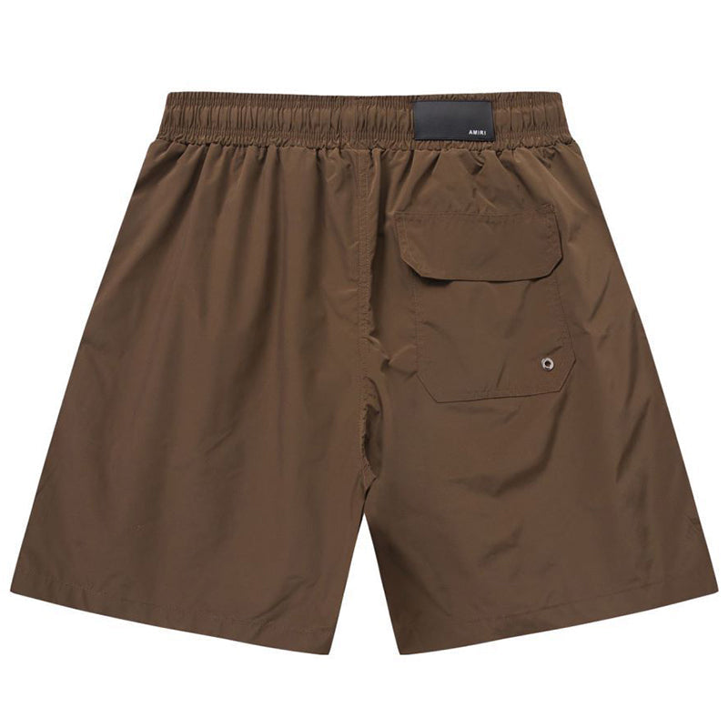 AMIRI Logo-Print Swim Shorts