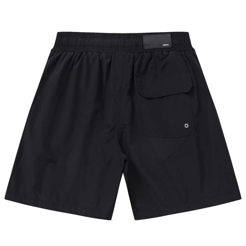 AMIRI Logo-Print Swim Shorts