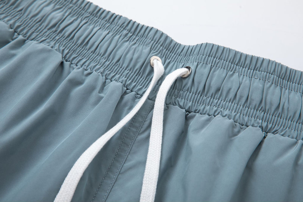 AMIRI Logo-Print Swim Shorts
