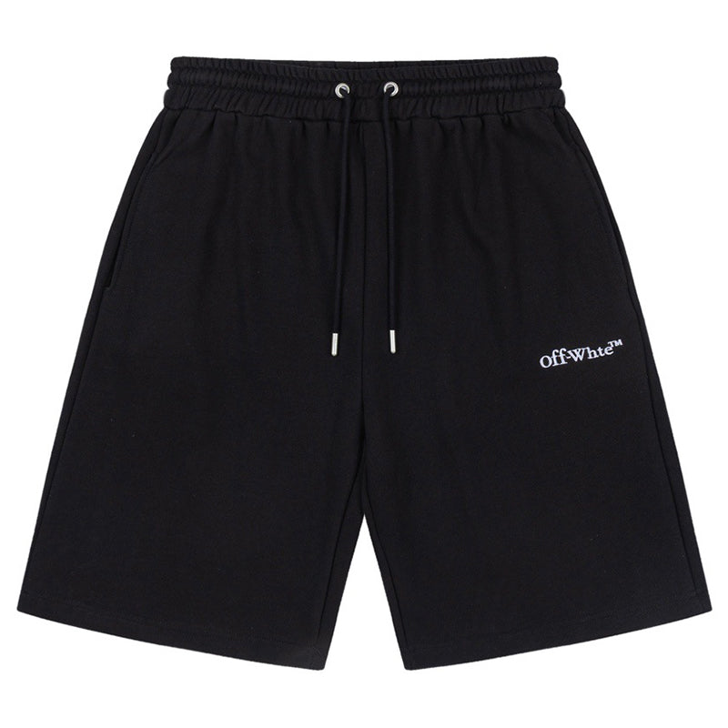 OFF-WHITE Bookish Bit Logo Sweatshorts