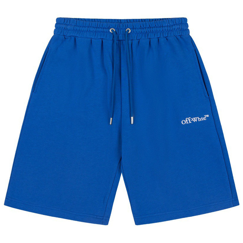 OFF-WHITE Bookish Bit Logo Sweatshorts