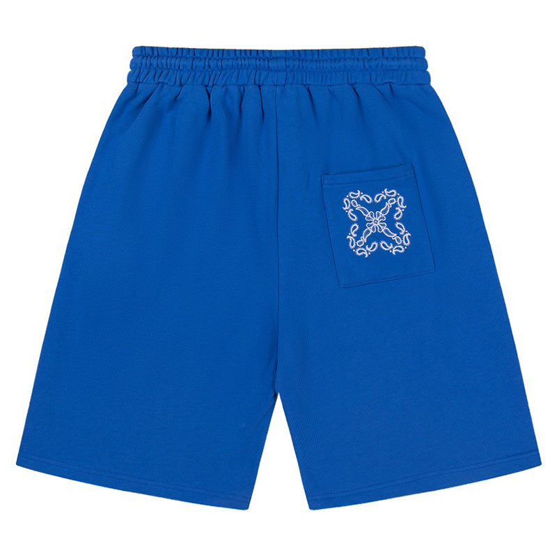 OFF-WHITE Bookish Bit Logo Sweatshorts