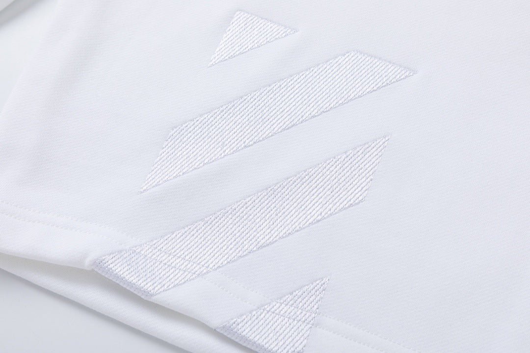 OFF-WHITE Wave Diag Track Shorts – Cotton Drawstring