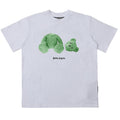 Palm Angels Bear Curved Logo T-Shirt – 100% Cotton