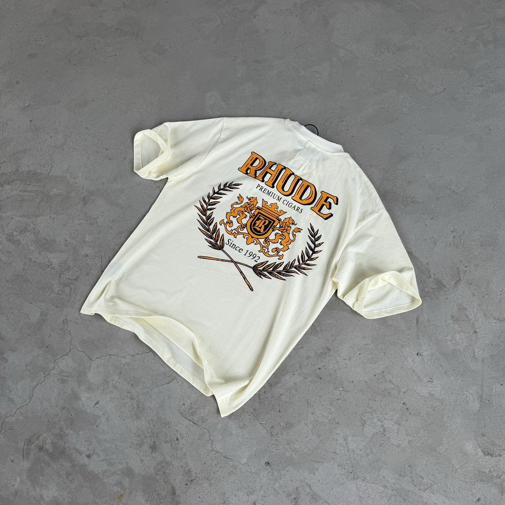 RHUDE Cresta Cigar Tee – Apricot