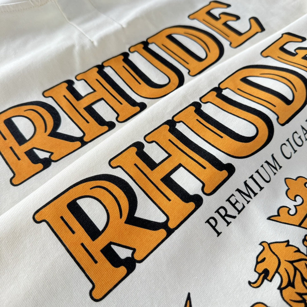 RHUDE Cresta Cigar Tee – Apricot
