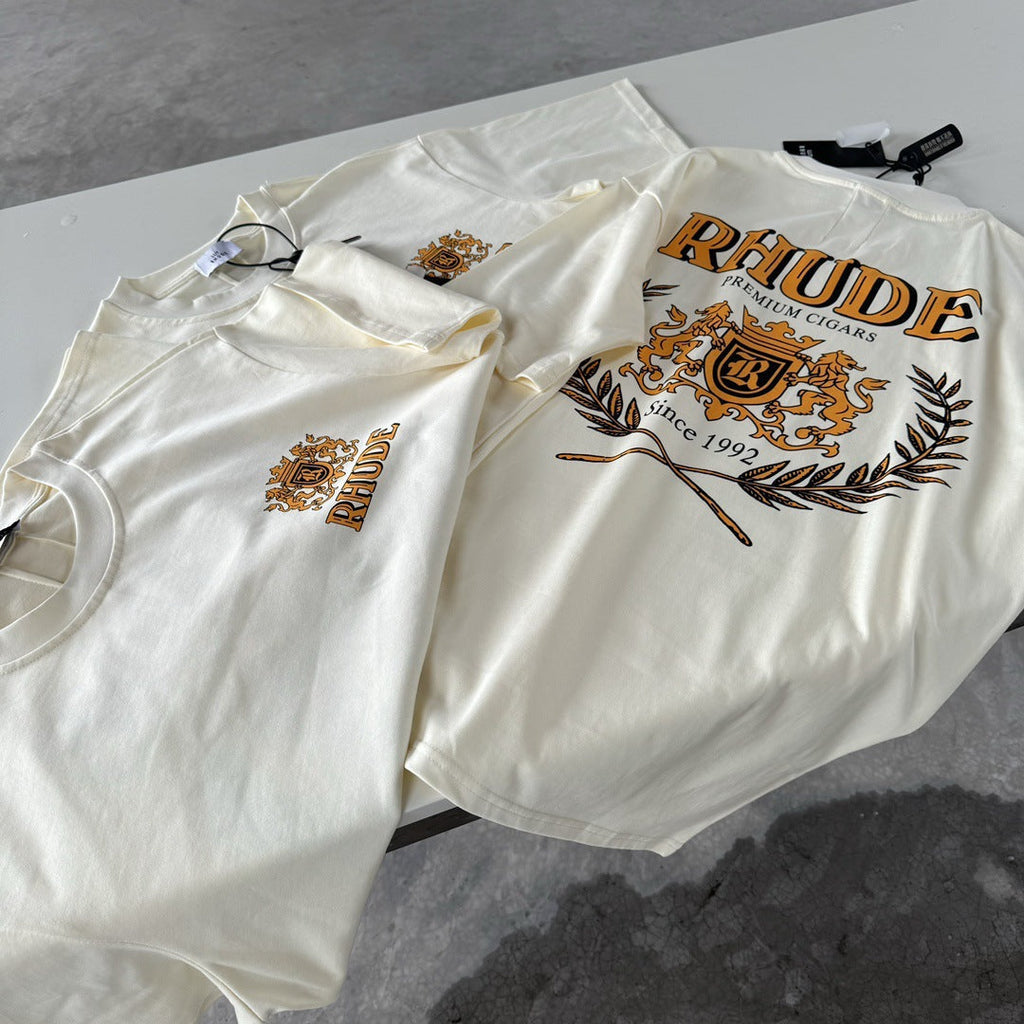 RHUDE Cresta Cigar Tee – Apricot
