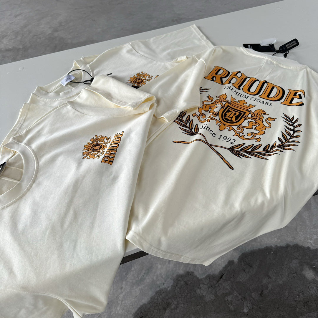 RHUDE Cresta Cigar Tee – Apricot