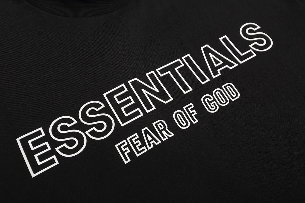 Fear of God ESSENTIALS T-Shirt – Black / White
