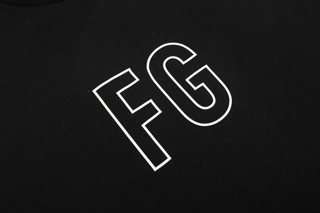 Fear of God Short Sleeve 'FG' 3M Tee – Black / White
