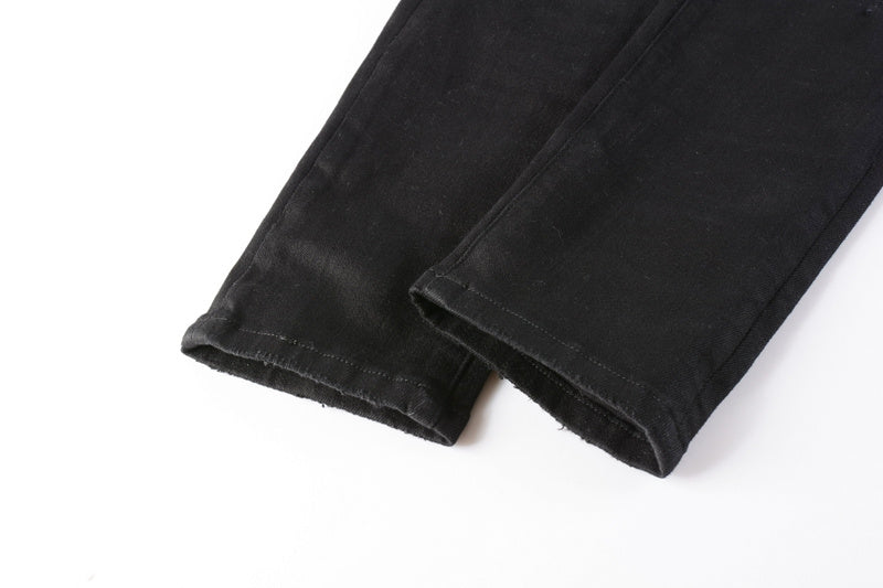 AMIRI Slim Fit Distressed Jeans – Full Length Denim