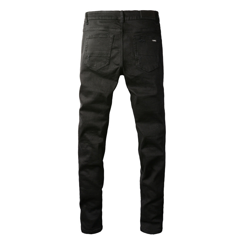 AMIRI Slim Fit Distressed Jeans – Full Length Denim