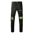 AMIRI Slim Fit Distressed Jeans – Full Length Denim