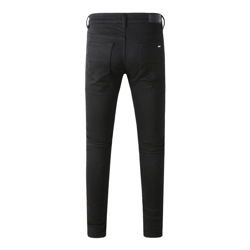 AMIRI Slim Fit Distressed Jeans – Full Length Denim