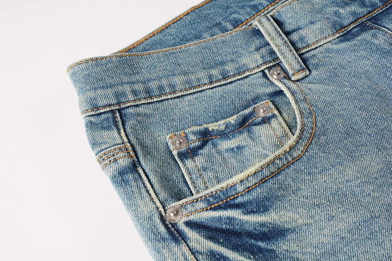 Purple Brand Jeans #9076 – Skinny Fit Distressed Denim