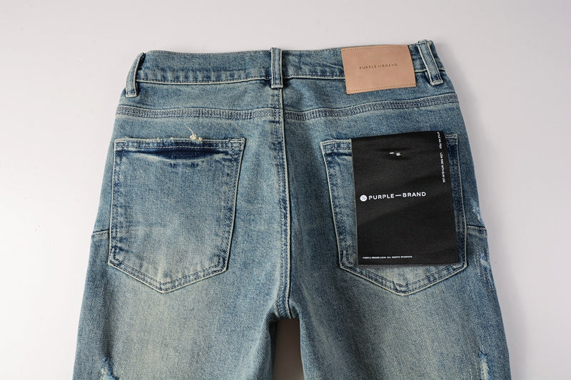Purple Brand Jeans #9072 | Skinny Fit Scratched Denim