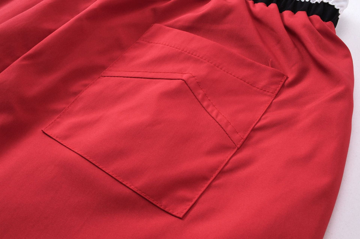 RHUDE Court Logo-Print Basketball Shorts